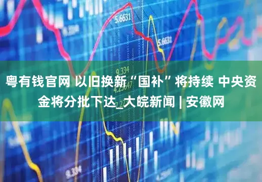 粤有钱官网 以旧换新“国补”将持续 中央资金将分批下达_大皖新闻 | 安徽网