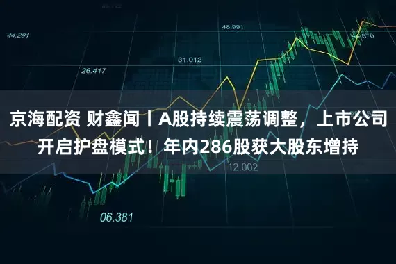 京海配资 财鑫闻丨A股持续震荡调整,上市公司开启护盘模式!年内286股获大股东增持